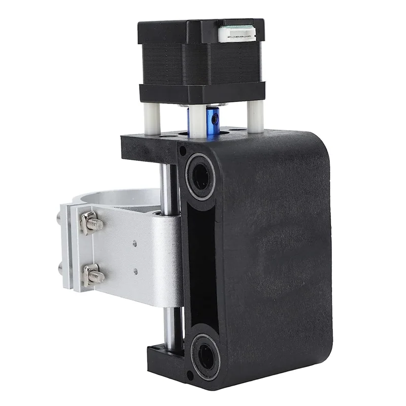 Uchwyt silnika wrzeciona osi Z CNC o średnicy 52 mm Stabilny i niezawodny uchwyt do 3018 Pro (czarny)