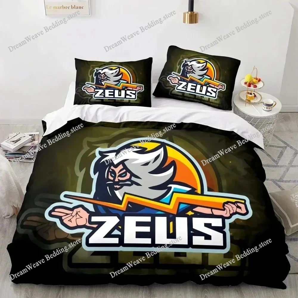

3D Print Game Logo Bedding Set Single Twin Full Queen King Size Anime Logo Adult Kid Bedroom Duvet Cover Sets Home Textiles