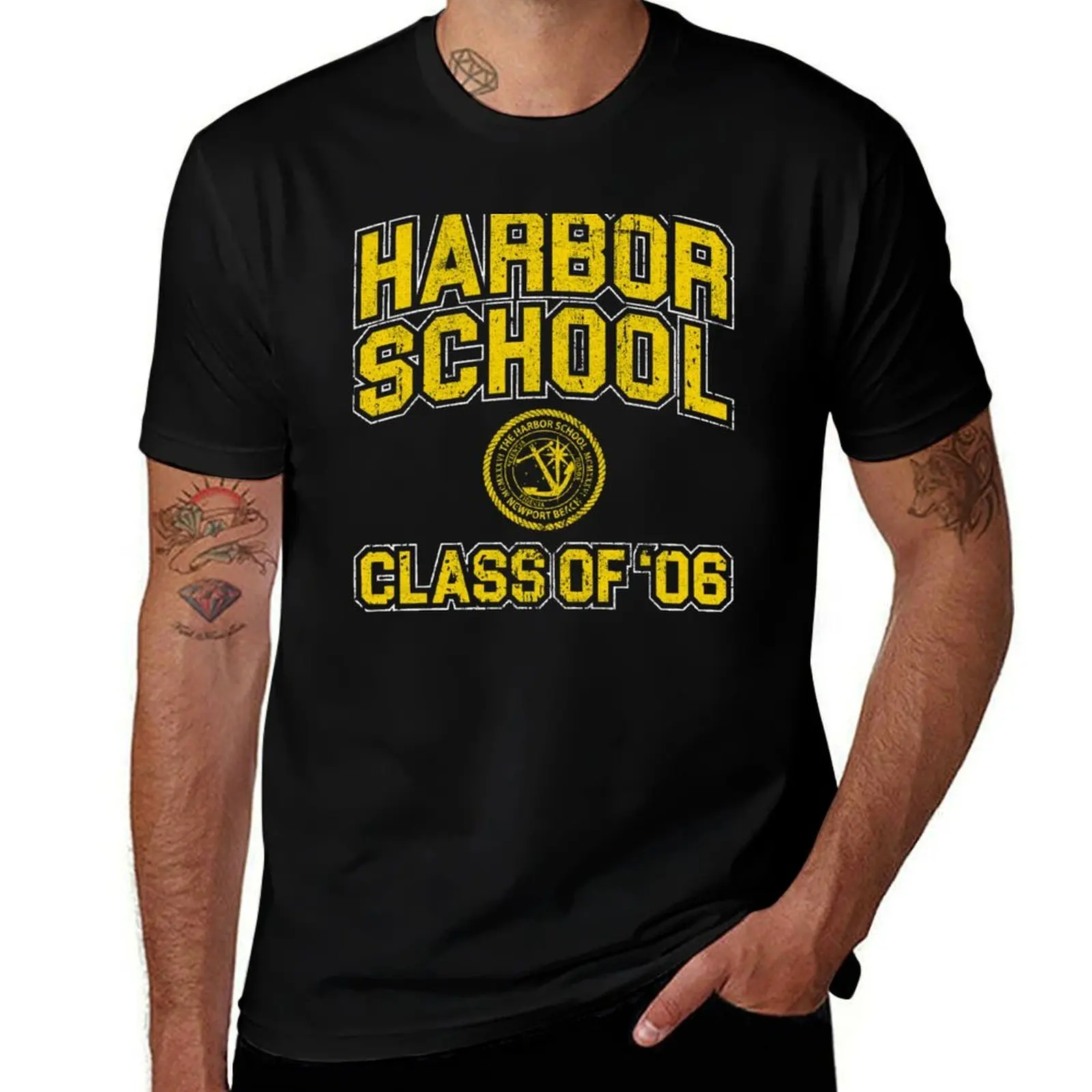 

Harbor School Class of 06 - The OC T-Shirt mens graphic t shirts cotton t shirts high quality T-Shirt