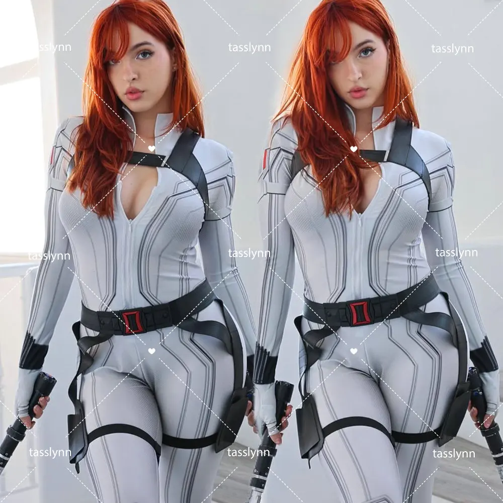 الأرملة السوداء تأثيري حلي كرنفال ناتاشا رومانوف معركة الملابس خارقة بذلة يتوهم هالوين ازياء الفيلم Endgame