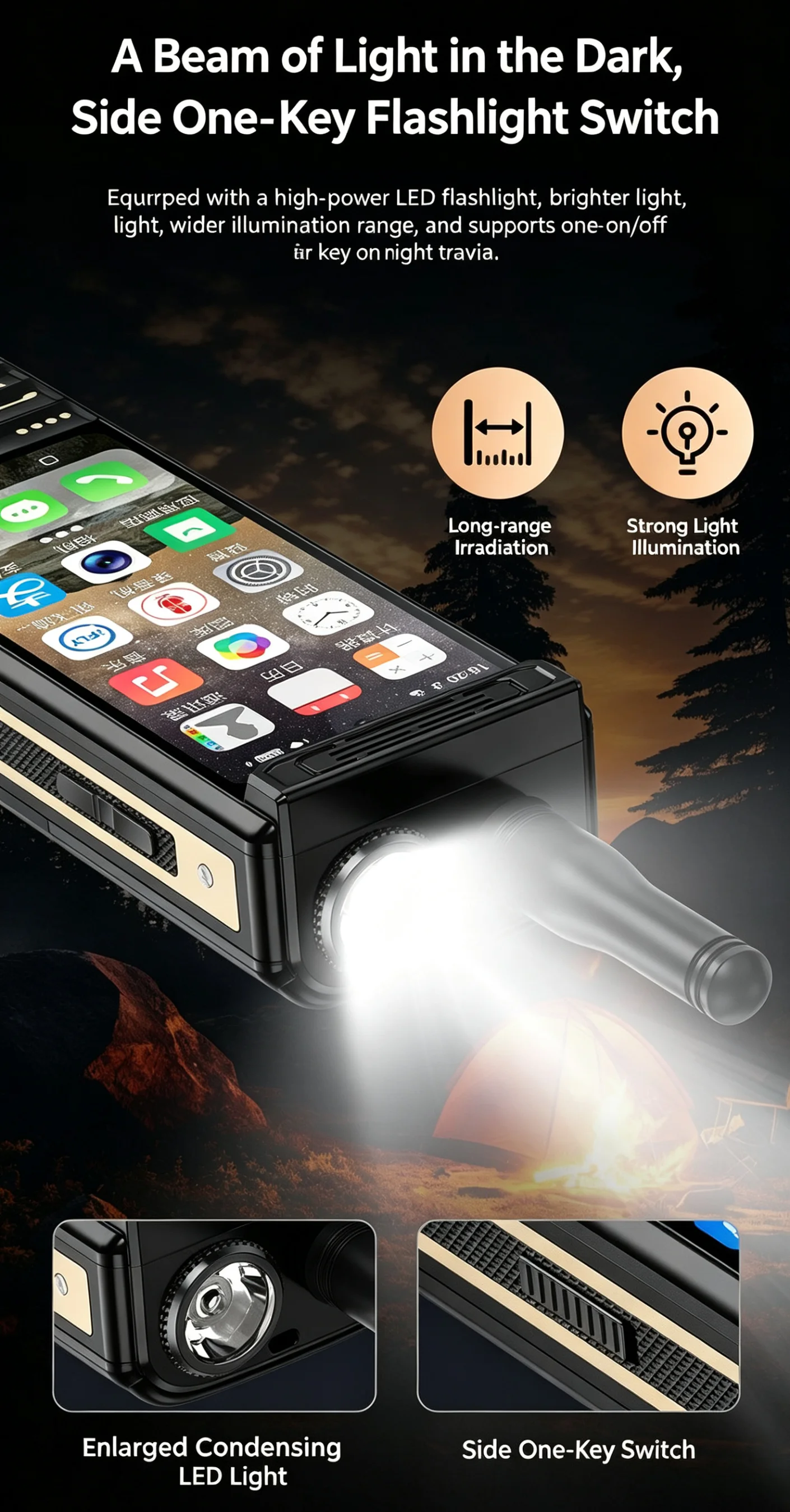 S7535cac082704681b89c4474be56fc22G Touch  Screen 4G LTE Mobile Phone Android 13 4GB RAM 64GB ROM Fast Charging Dual SIM WiFi 5G/BT5.0/GPS