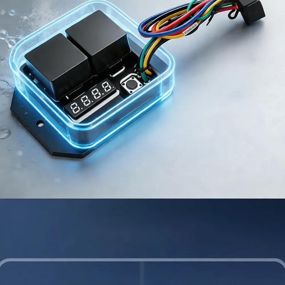 Digital Temperature Controller Module For Auto Car Radiator Fan Precise Thermal Switch Regulator Adjustable Cooling Sensor Unit