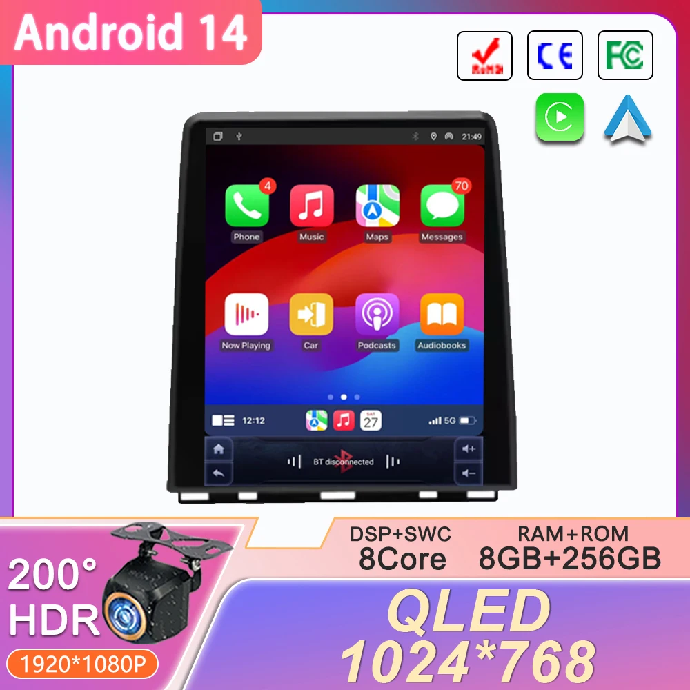 9.7 polegadas android para ford ecosport 2013 -2018 rádio do carro reprodutor multimídia tela de navegação unidade principal multimídia gps multimídia