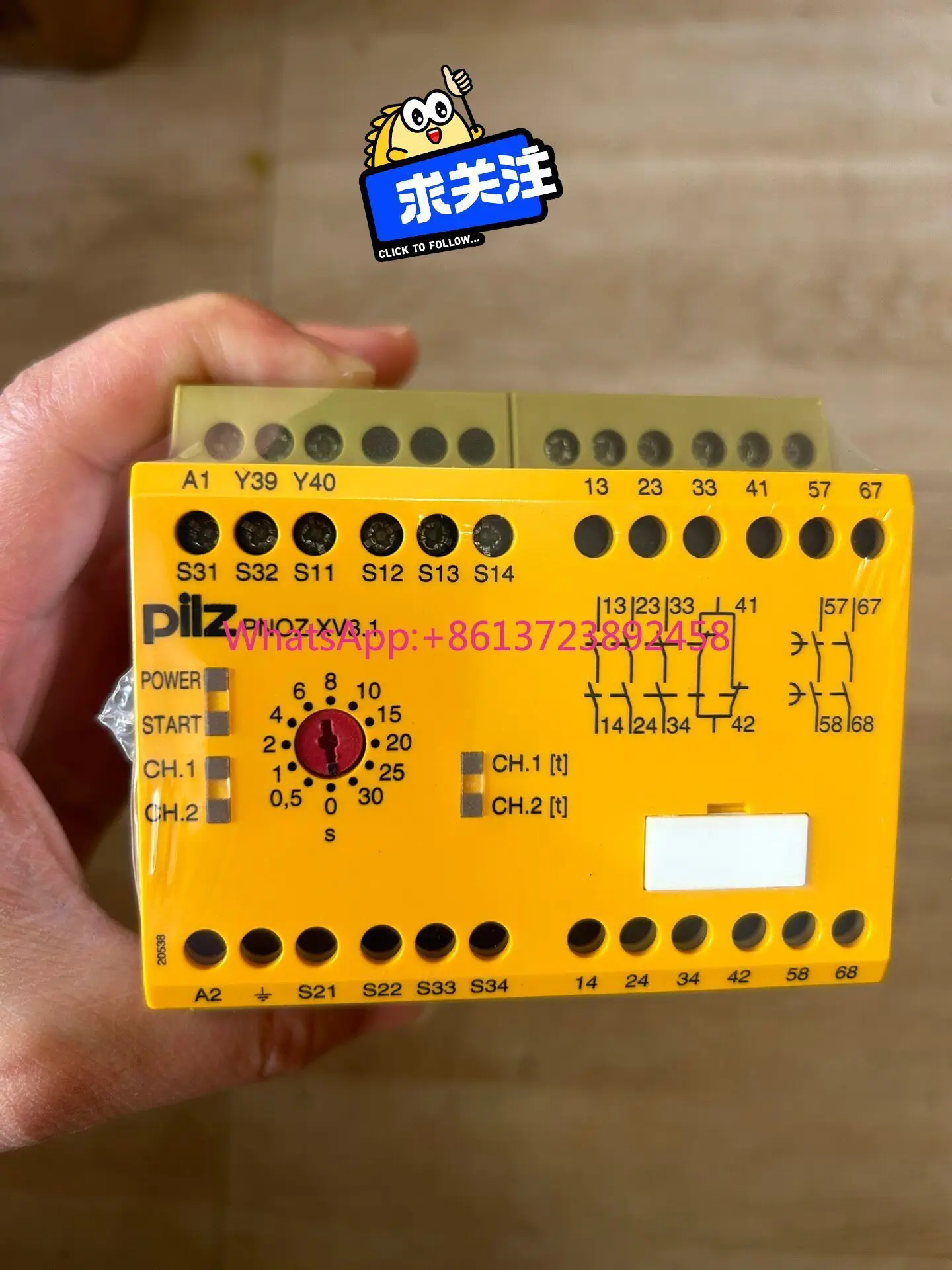 Pilz Safety Relay XV3.1 774610 in Stock