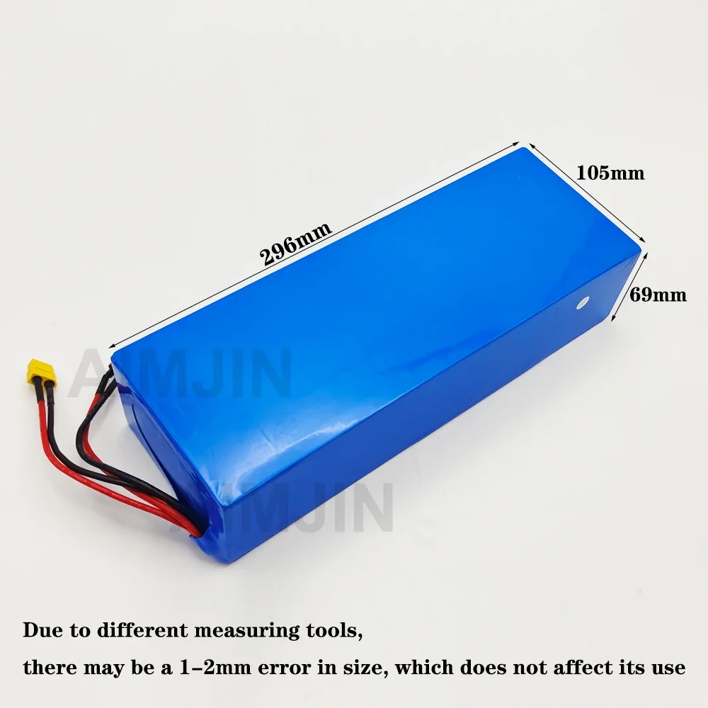 60v battery 20000mAH 16s5p 18650Lithium Battery Pack with BMS for Motorcycle, scooter, Bicycle 2000W Motor