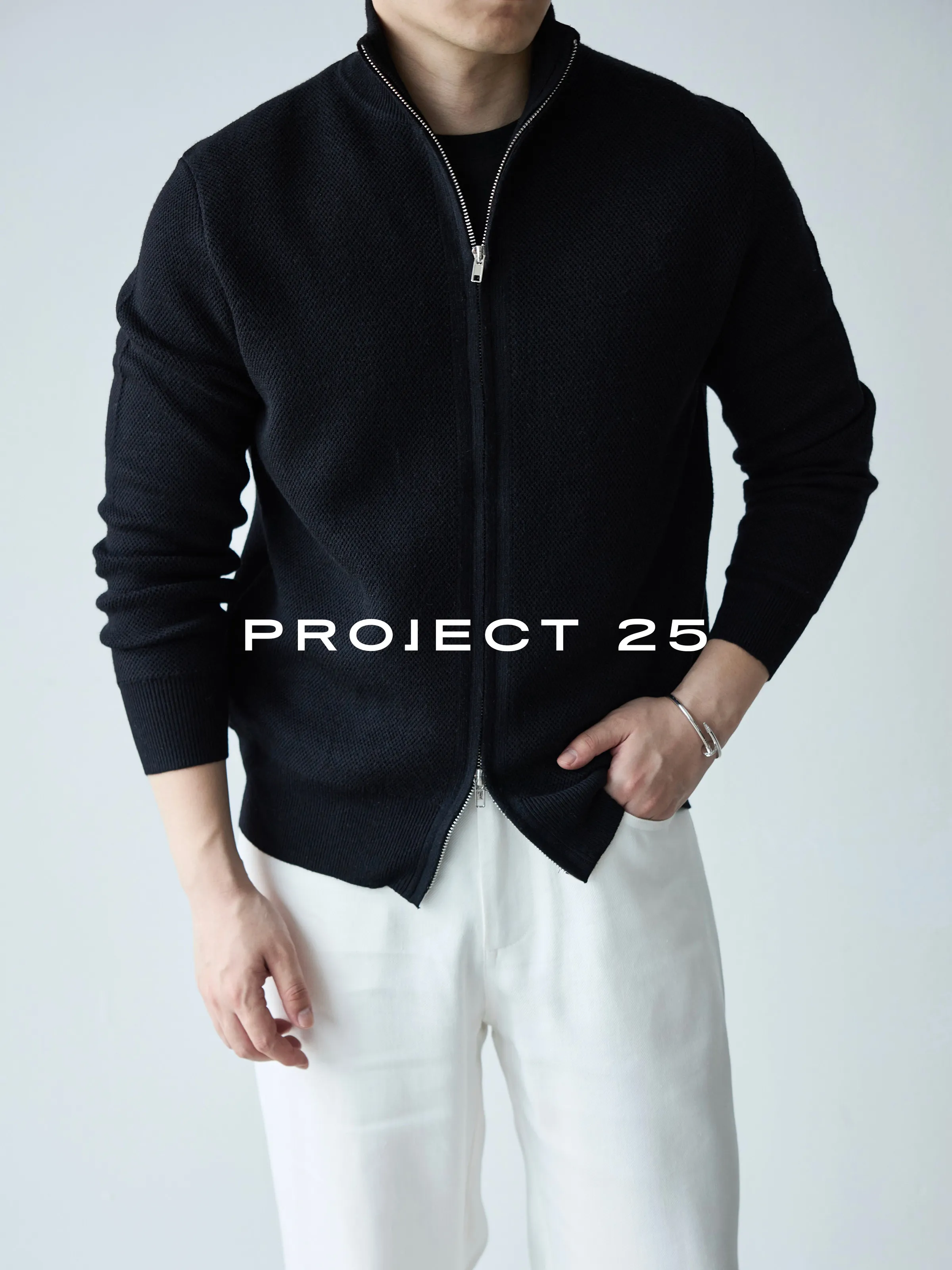 プロジェクト 25 メンズ ソフトニット カーディガン セーター ソリッドカラー カジュアル ルーズ 暖かい 軽量 オフィス 通勤 日常着 オールマッチ アウターウェア
