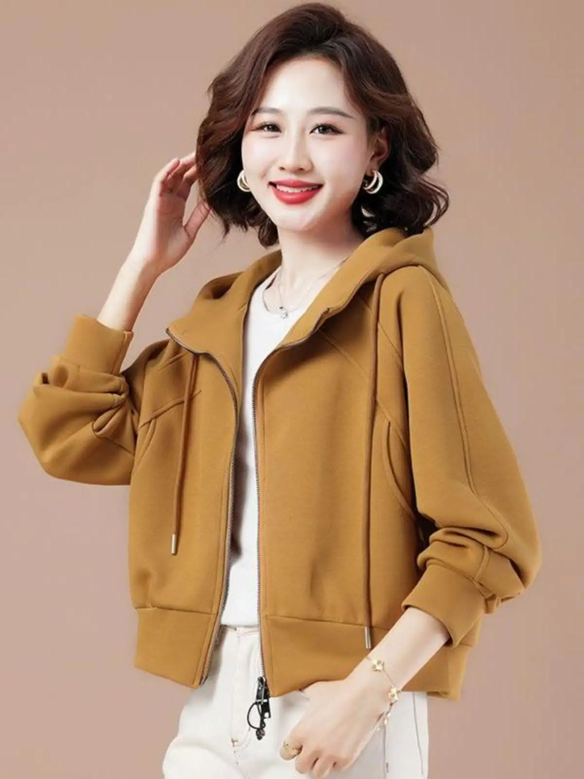 cardigan-court-chic-a-capuche-et-fermeture-eclair-pour-femme-nouveau-style-printemps-automne-decontracte-et-tendance-avec-poche-et-foulard-carre