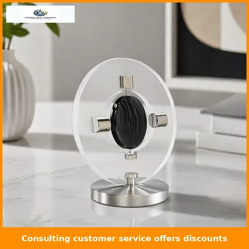Ultra-Sensitive Solar-Powered Magnetic Levitation Motor Desk Decor - Mendocino Motor, Creative Floating Tech Gadget