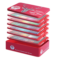 180 Colors Oily Color Pencil Set Iron Gift Box Painting Coloring Pencil Art Creation Set Drawing Pencil School Art Set Gift