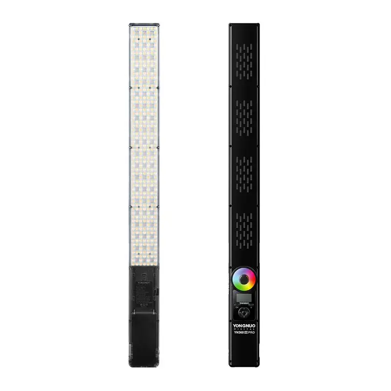 

Yongnuo YN360III Pro RGB LED Video Light Handheld Ice Stick 3200K 5600K Bi-color Touch Adjusting YN360 III Photo Fill Lighting