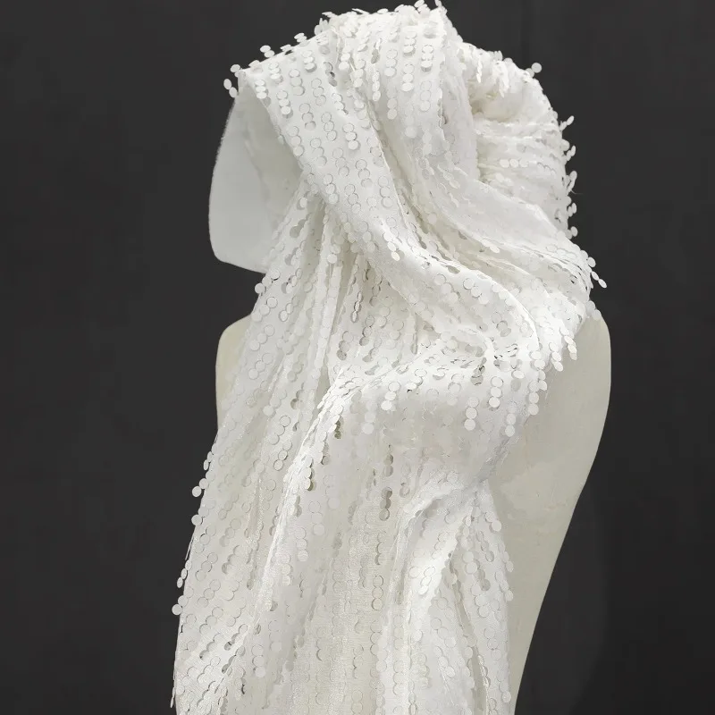 

Глянцевая мягкая, приятная для кожи ткань с имитацией блесток для дизайнера интегрированной резки, шитье своими руками на метр, тканевый материал