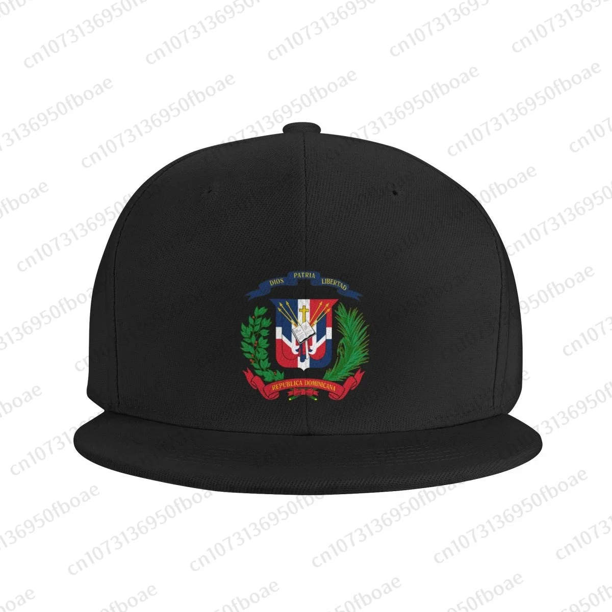 Coat Of Arms Of The Dominican Republic Hip Hop Baseball Caps Outdoor Hat Running Adult Men Women Flat Hats