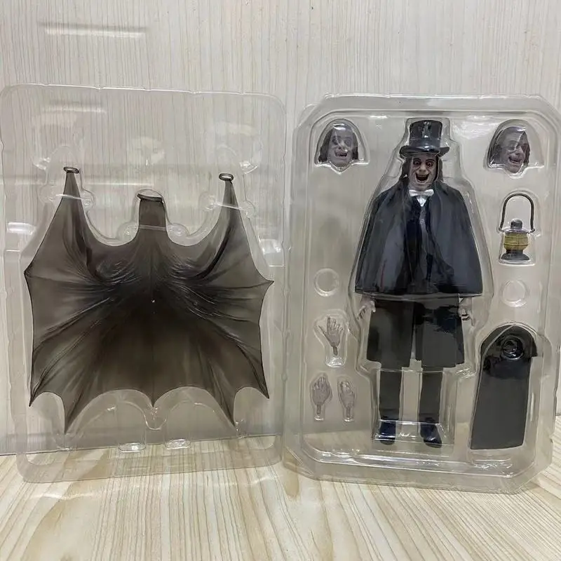 Neca 06150 London After Midnight Action Figure Model Professor Burke Figuras Collection Movable Model  Collection Toys Gift