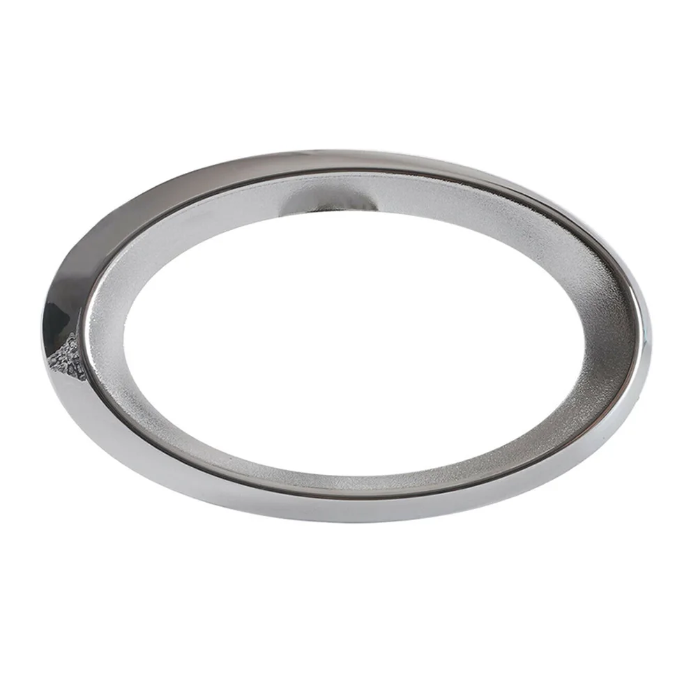 For E-Class Front Bumper Front Fog Cover For Daily Driving Conditions Electroplated Chrome Finish Weather Resistant Material