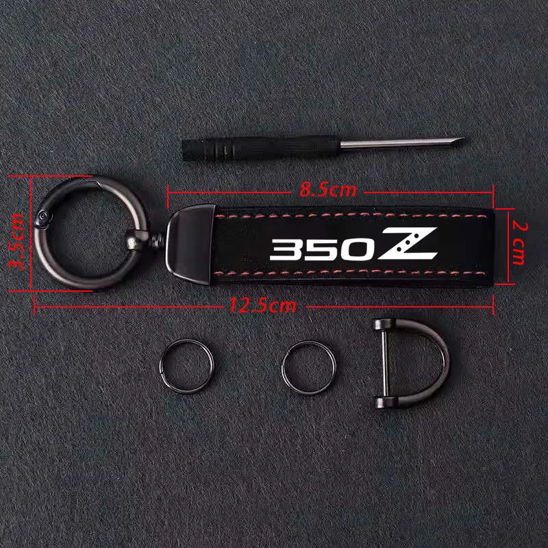 Car Keychain DIY Bag Pendant Key Chain Holder Car Keyring Simple Multiuse Key Holder Gifts For Nissan 350z Car Accessories