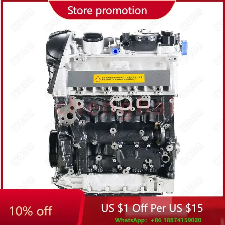 No High Temperature Complete Engine EA888 Assembly For VW Audi TFSI TSI 1.8L 2.0L