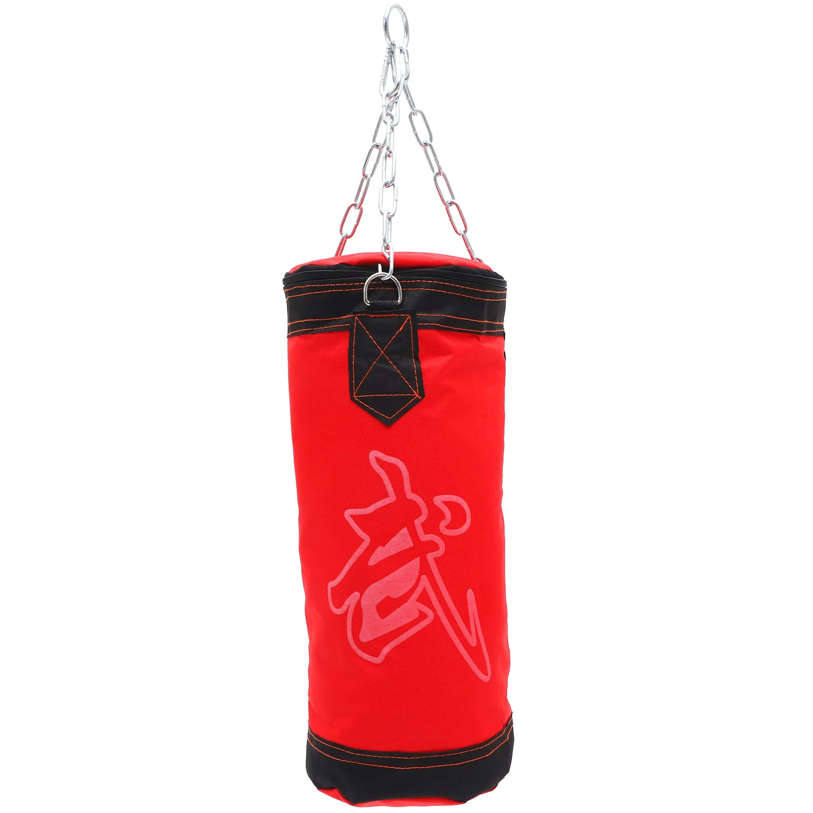 Saco de boxe de lona resistente Pu impermeável preenchível para treinamento de karatê saco de areia de treino de chute