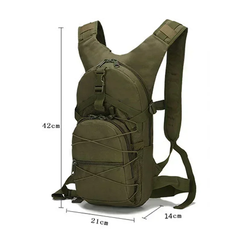 15L Outdoor Molle Backpack Men Bicycle Backpacks Outdoor Sports Cycling Climbing Hiking Camping Bag Hydration Pack Bags