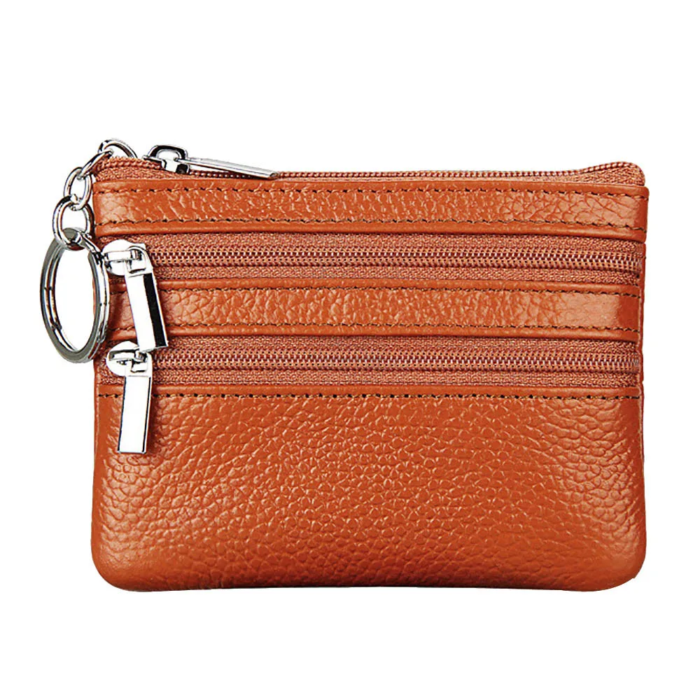 محفظة نقود جلدية للنساء ، محفظة صغيرة ، محافظ تغيير ، حقائب نقود صغيرة بسحاب ، محافظ جيب للأطفال ، حامل مفاتيح ، موضة