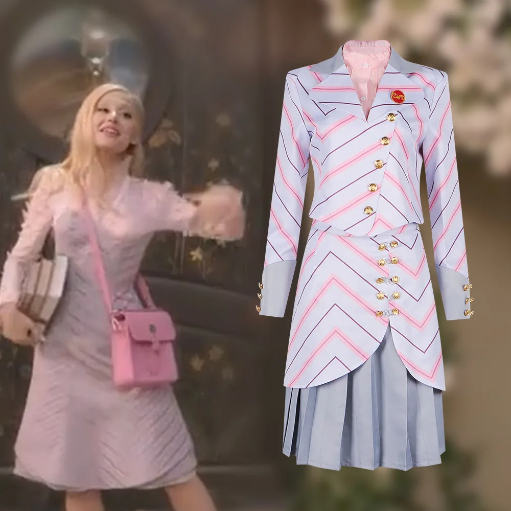 

Wicked Witch Of The West Costume Glinda The Good Witch Pink Corset Dress Cosplay Costume Role-playing Costume