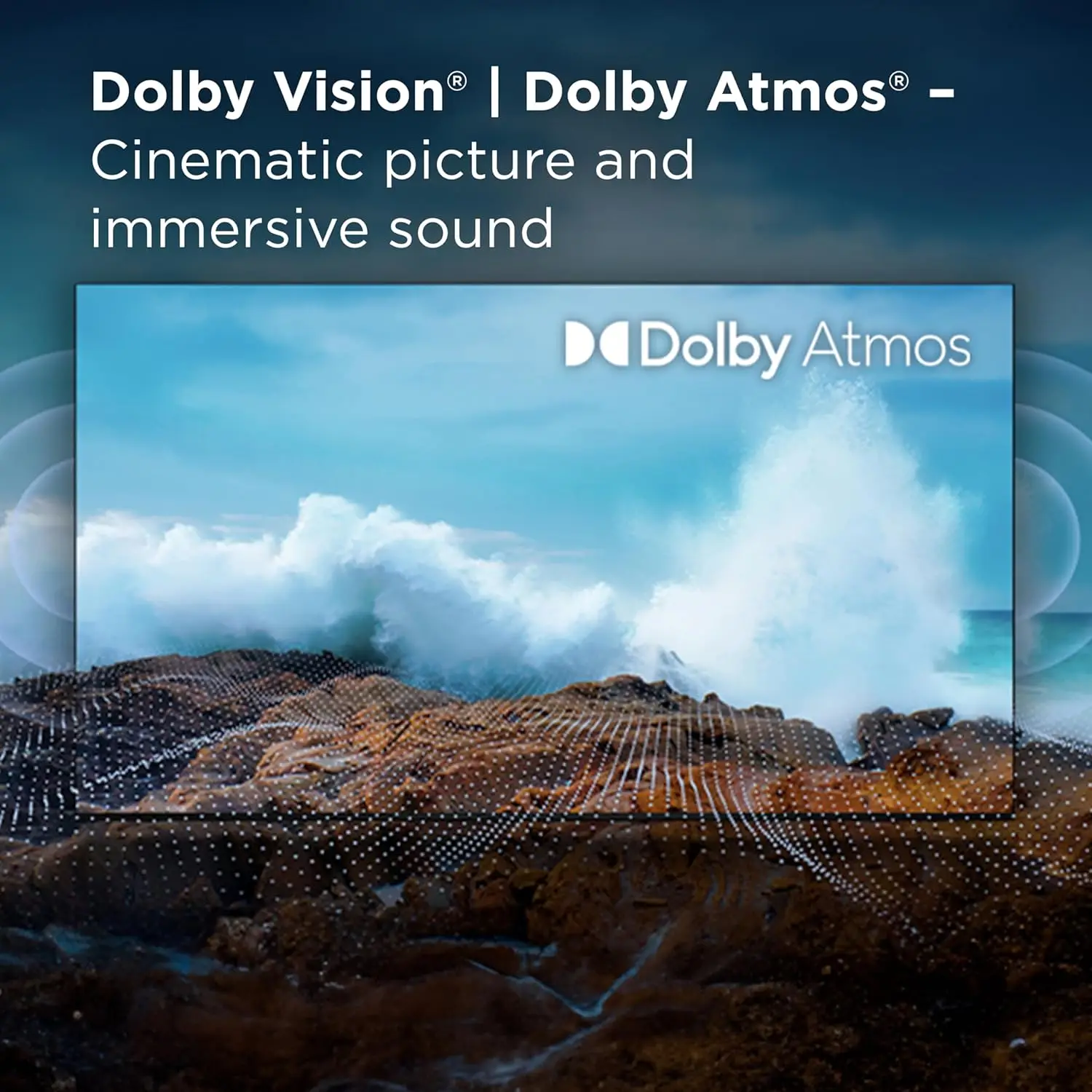 Smart TV LED UHD 4K Classe S5 de 55 polegadas com Fire TV (55S551F, modelo 2024, Dolby Vision,