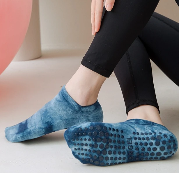 

Нескользящие носки-невидимки с градиентом для спортзала, профессиональные носки для йоги и пилатеса, дышащие, нескользящие, для тренировок и занятий спортом