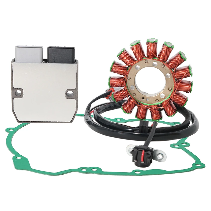 Stator &Regulator Rectifier With Generator Cover Gasket Kit For Harley‑Davidson XG500 XG750 XG750A Street 500 750 2015‑2020 Year
