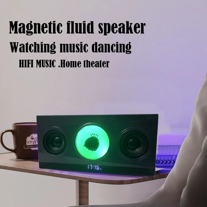 Bluetooth audio magnetic fluid interaction high quality
