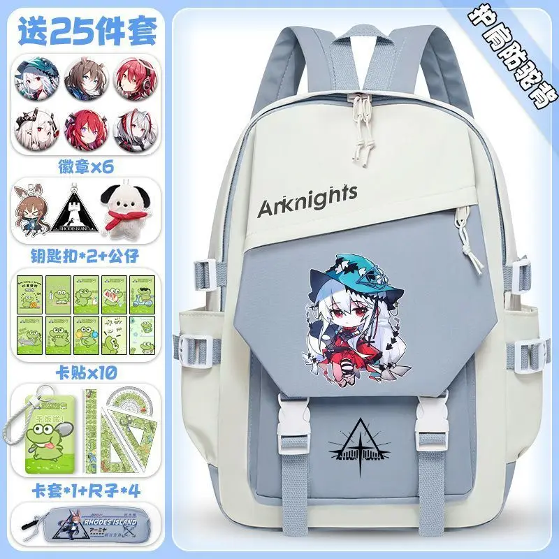 

Arknights Large Capacity Korean Version Versatile Casual Unisex Backpack Fashion Trendy Primary And Secondary School Student Bag