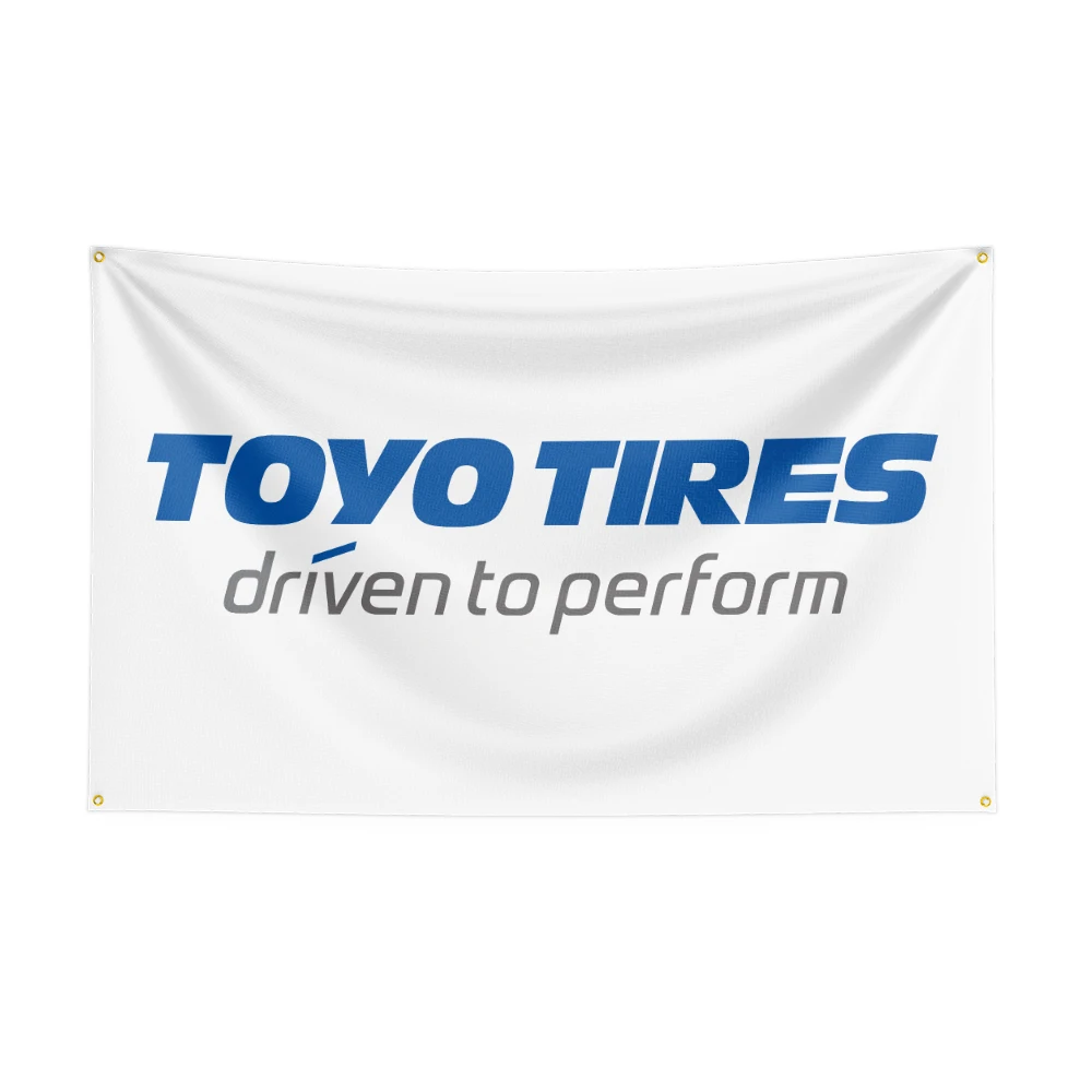 3X5Ft Toyo Tires Flag For Decor