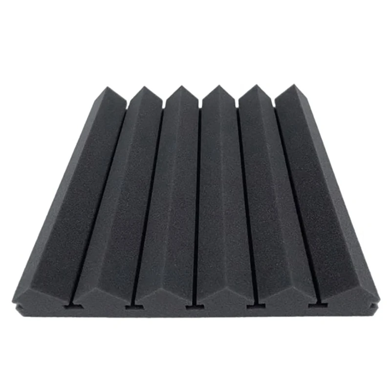 6Pcs Acoustic Foam 30X30x5cm Acoustic Foam Panels For Studio KTV Soundproof Treatment Paint Pads Paper Wall Sticker