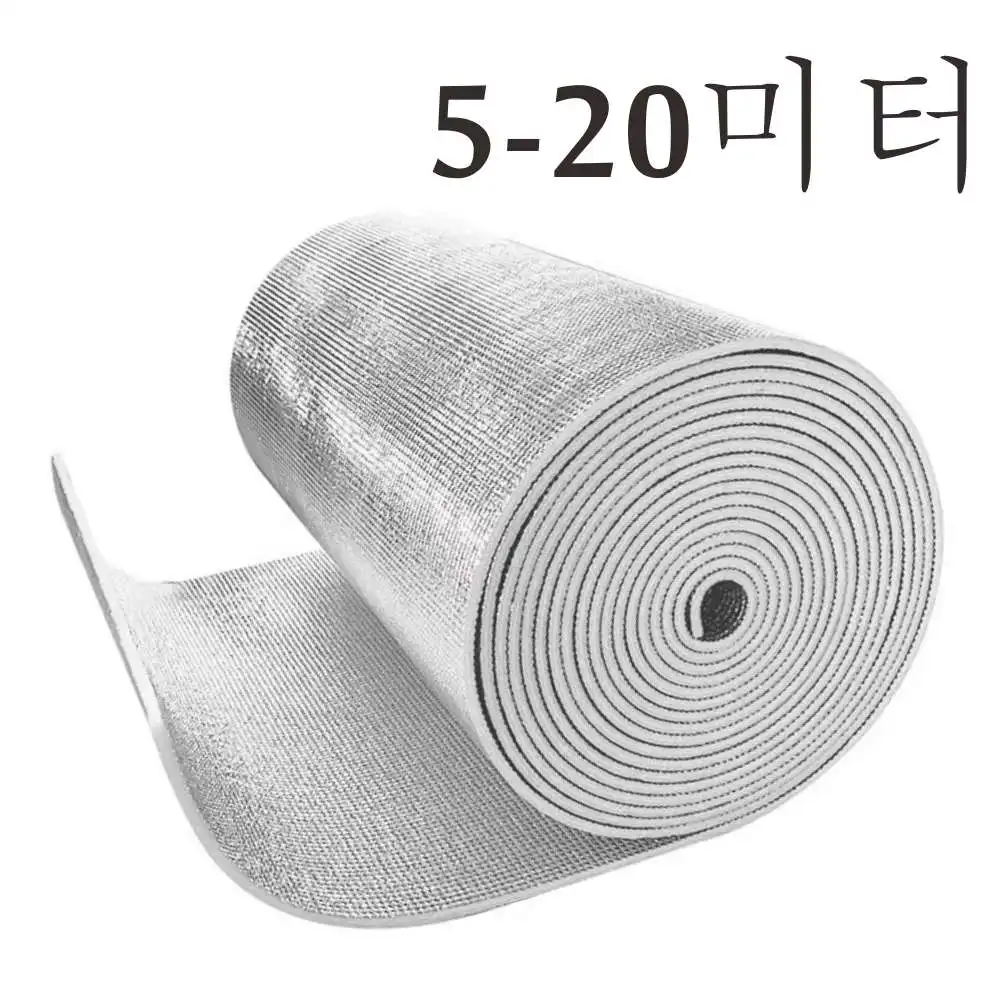 5-20M Aluminum Foil Film Insulation Cover Reflective Film Energy Saving Sunscreen Waterproof Noise Beehive Roof Floor Heating