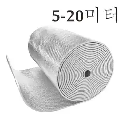 5-20M Aluminum Foil Film Insulation Cover Reflective Film Energy Saving Sunscreen Waterproof Noise Beehive Roof Floor Heating