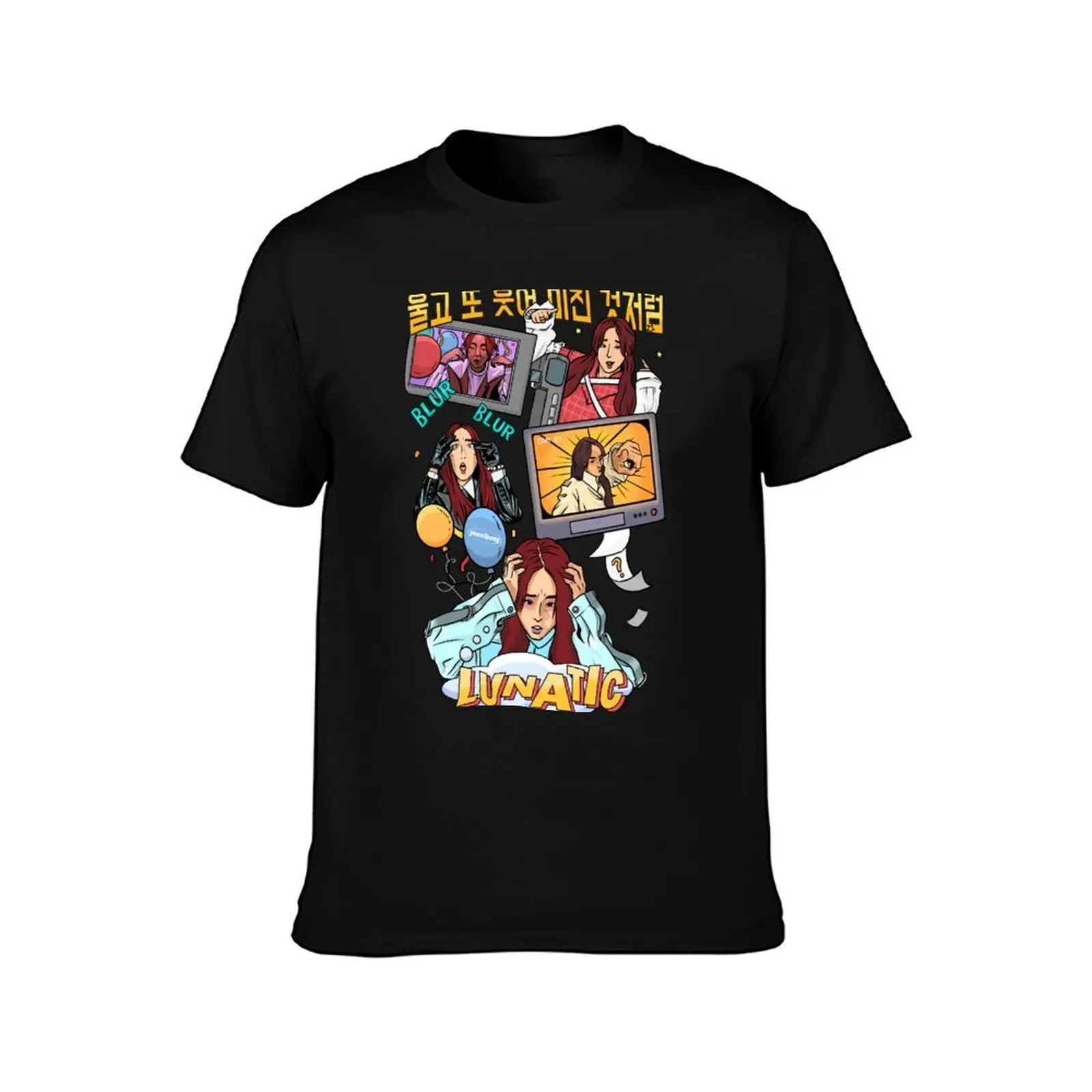 Mamamoo Solo Releases Collection - Moonbyul Honey T-Shirt Work Utility Short Sleeve Shirt T-Shirt