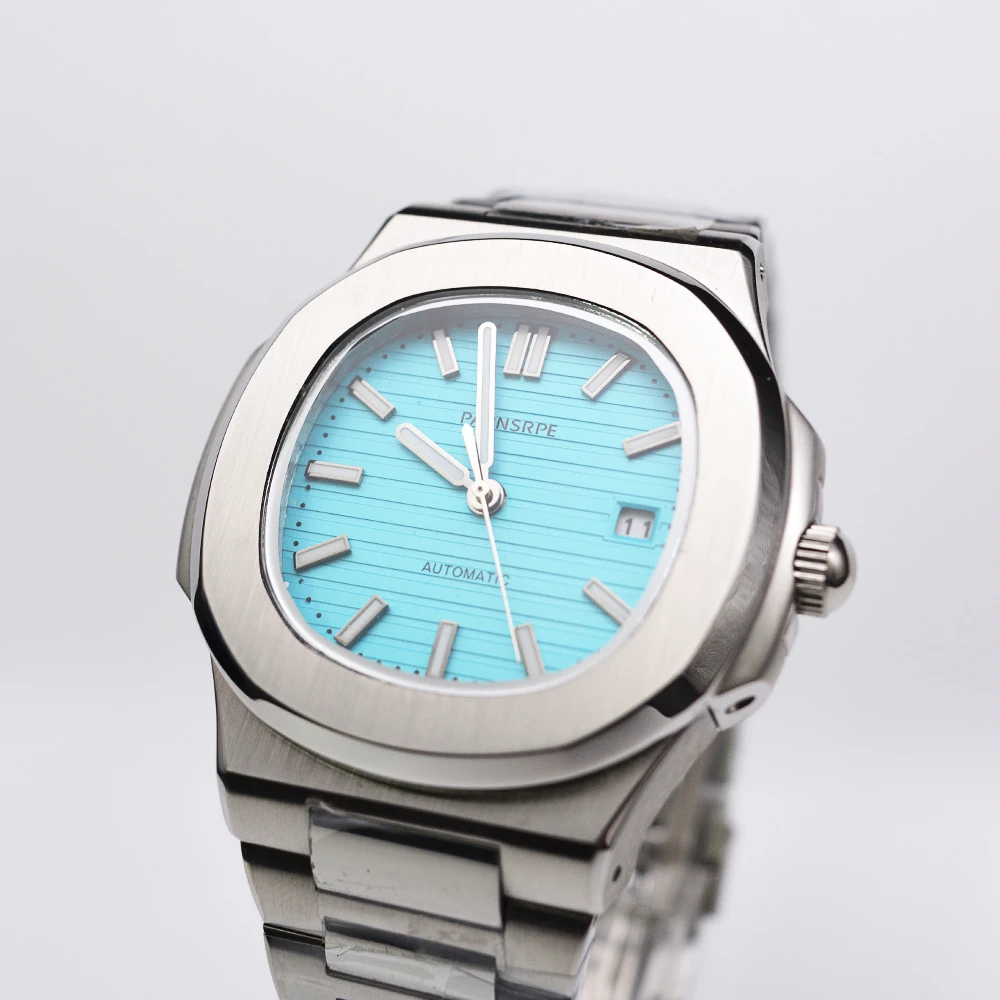 Watch Men's 100m waterproof Blue Light gem mirror automatic mechanical watch stainless steel luminous anti-scratch watch