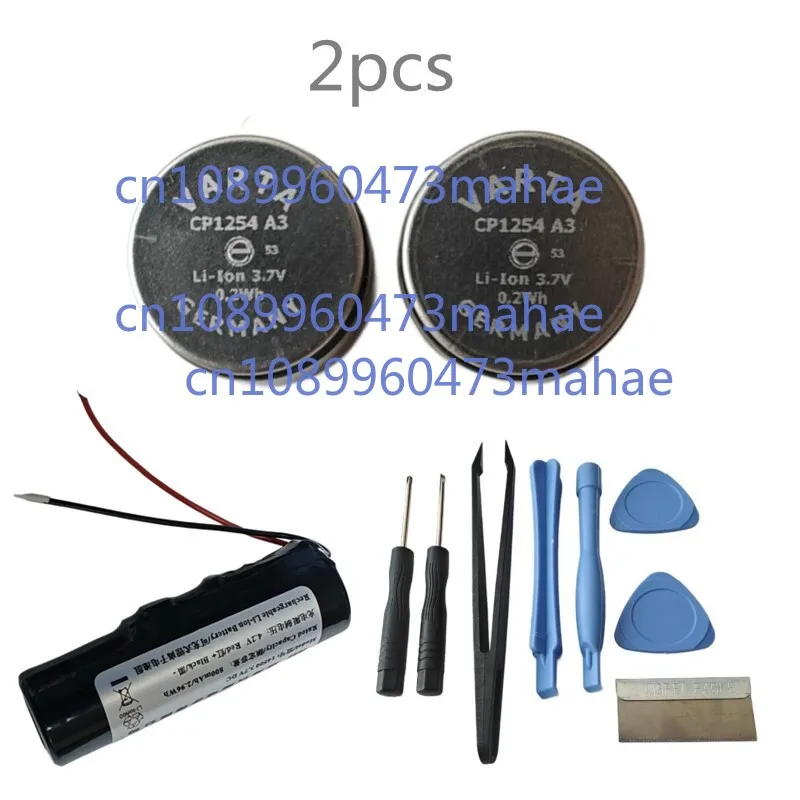 

Оригинальный продукт, 2 шт., Varta CP1254 1254 + чехол-коробка, аккумулятор для гарнитуры Sony WF-SP900 WF-1000XM3