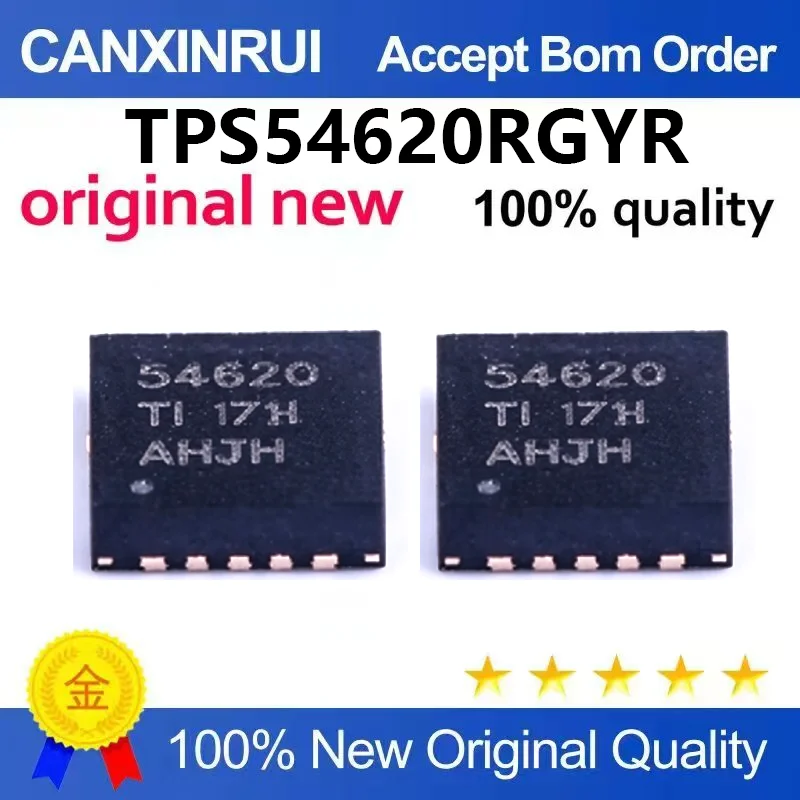 （5pcs-100pcs）Newly imported TPS54620RGYR TPS54620 patch VQFN-14 voltage regulator chip IC