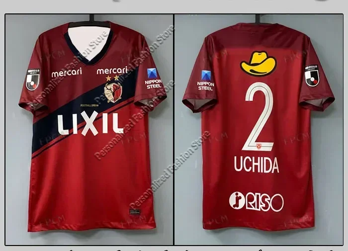 

Kashima Antlers Jersey 2020 Season Japanese J1 League Home Fan Edition Football Suit Men's Team Football Suit Breathable