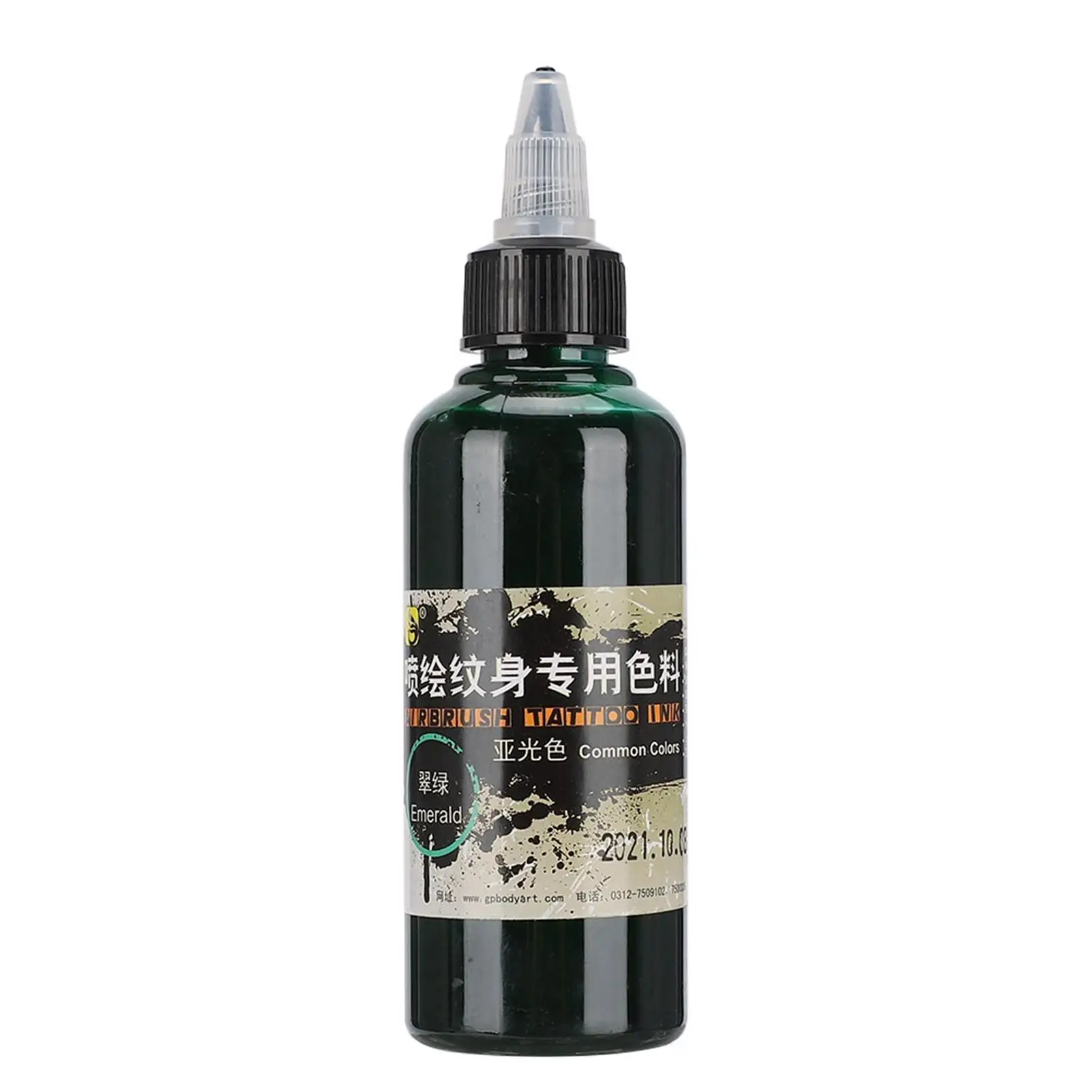 

100ml Matte Colored Temporary Tattoo Ink Airbrush Pigment for Microblading and Permanent Art