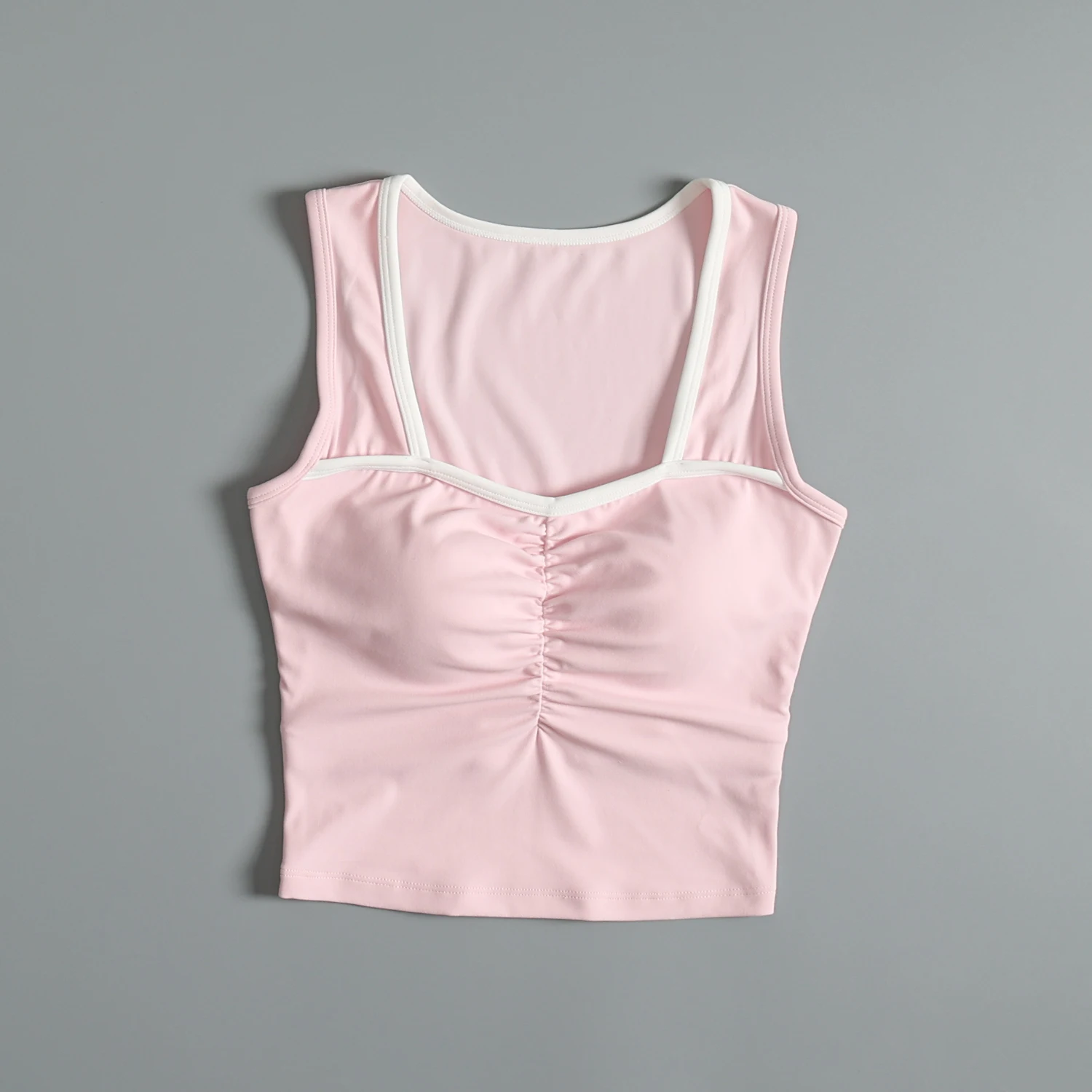 

Women's Sports Bra Tank Top One-Piece Yoga Fitn Vest Qui Dry Running Training o Absorption Gathered Summer Sports Un...