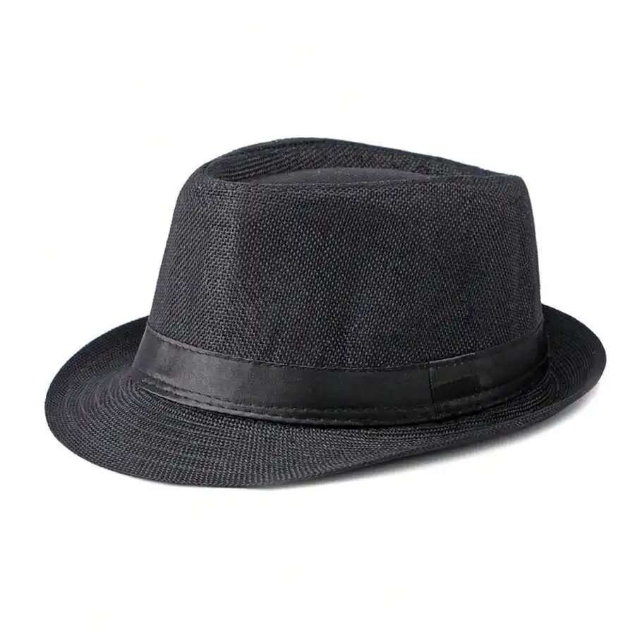 

Men's Women's Simple Panama Sun Hat, Breathable Top Hat, Summer Sun Hat