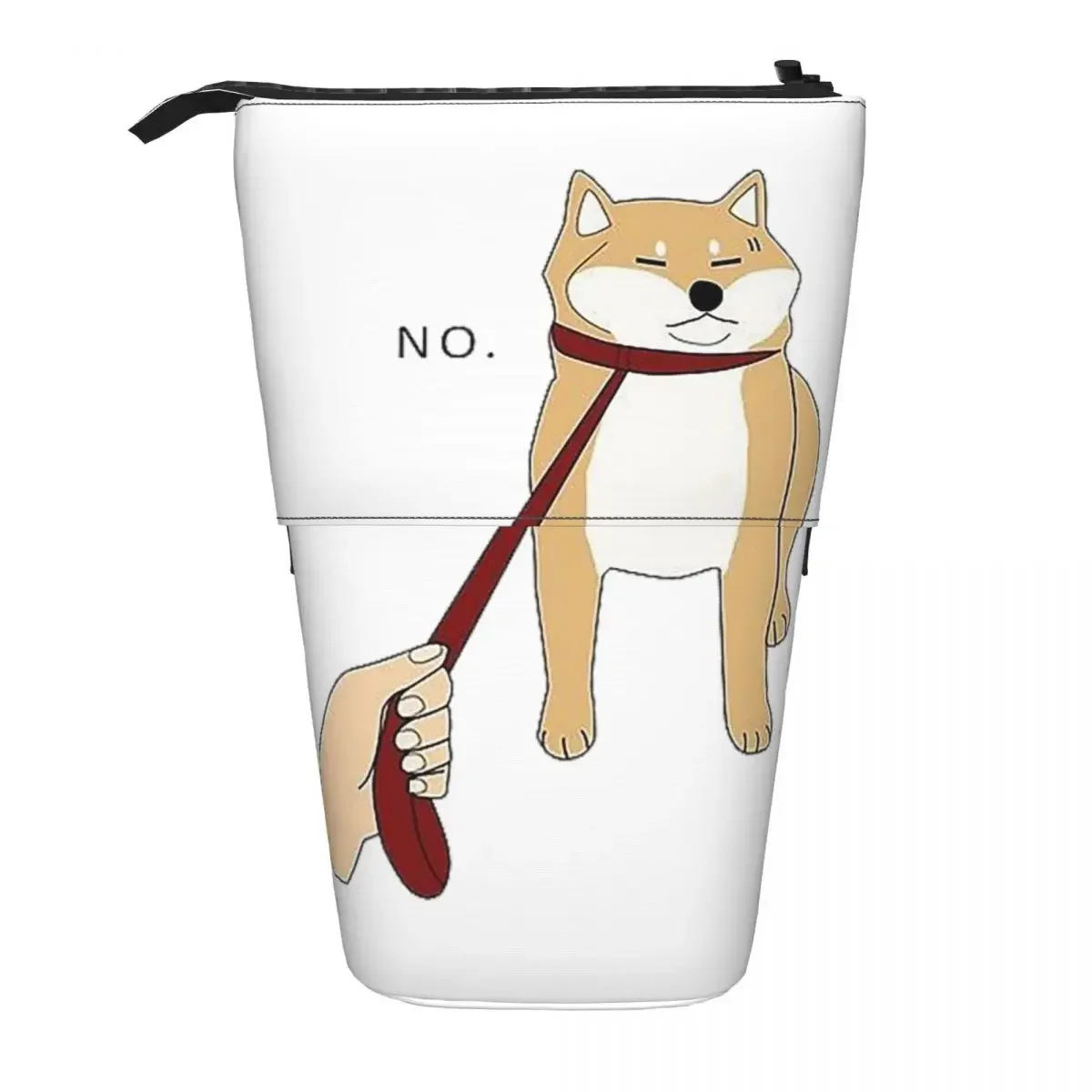 Animal Shiba Inu Dogs Reversible Pencil Case for Boys Girls Gifts Pen Box Pencil Bag Stationery Supplies Pen Holder Bag