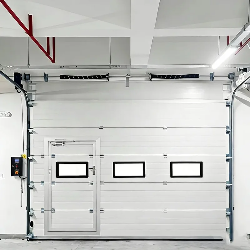 Custom Vertical Thermal Insulated Automatic Rolling Shutter Garage Factory Door Used For Logistics And Cold Chain Warehouse