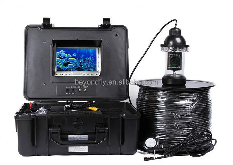 Sanfu Brand 360 Degree Rotation Underwater Fishing Camera  30 Meter Cable 18 White Light Deep Well Inspection Camera
