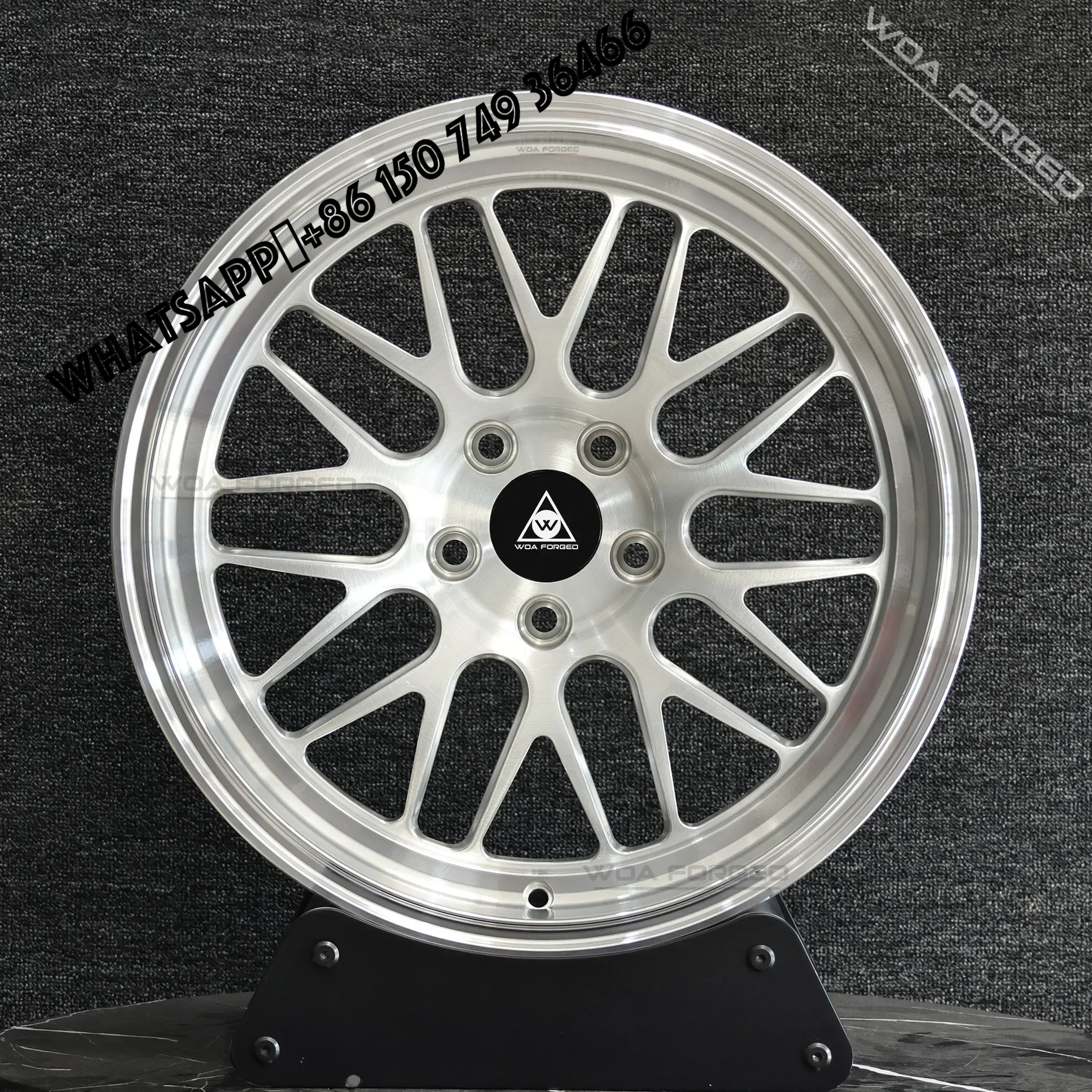 

6061-T6 WOAForged 1-piece Custom Concave Luxury 5x114.3 5x130 5x120 for Mercedes C8 Ferrari Deep Dish Alloy Rim 16-26 Inch Car W