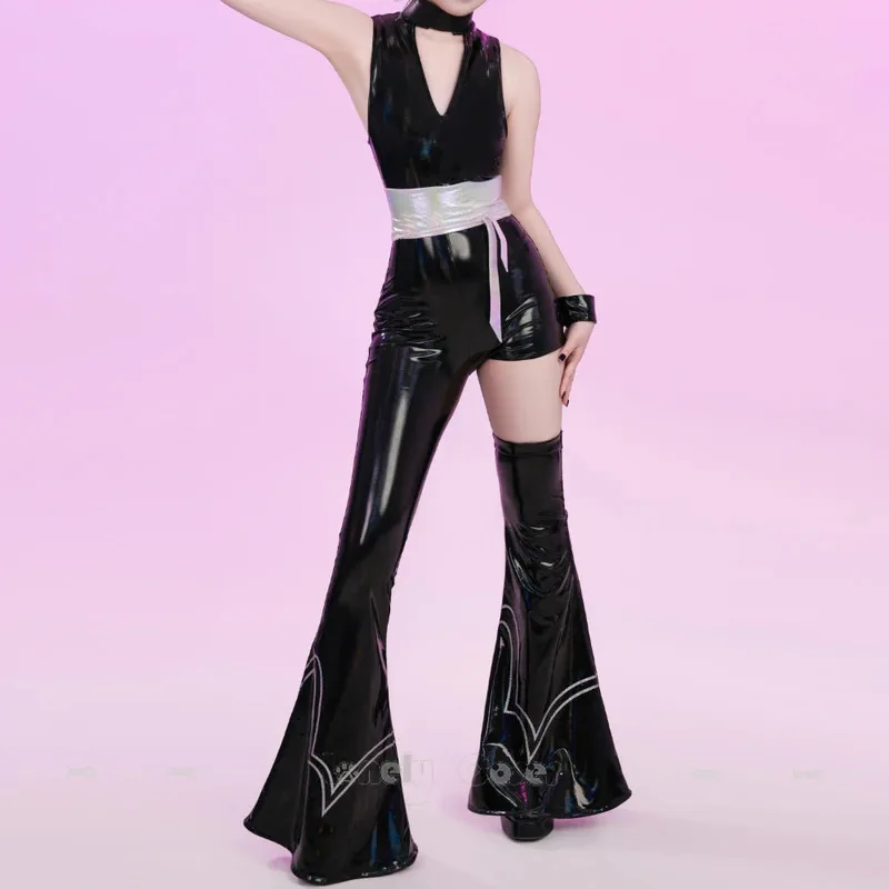 2025 22 Anime New Panty&Stocking with Garterbelt Polyurethane Cosplay Costume Wig Bodysuit Earrings Props For Women Girls Party