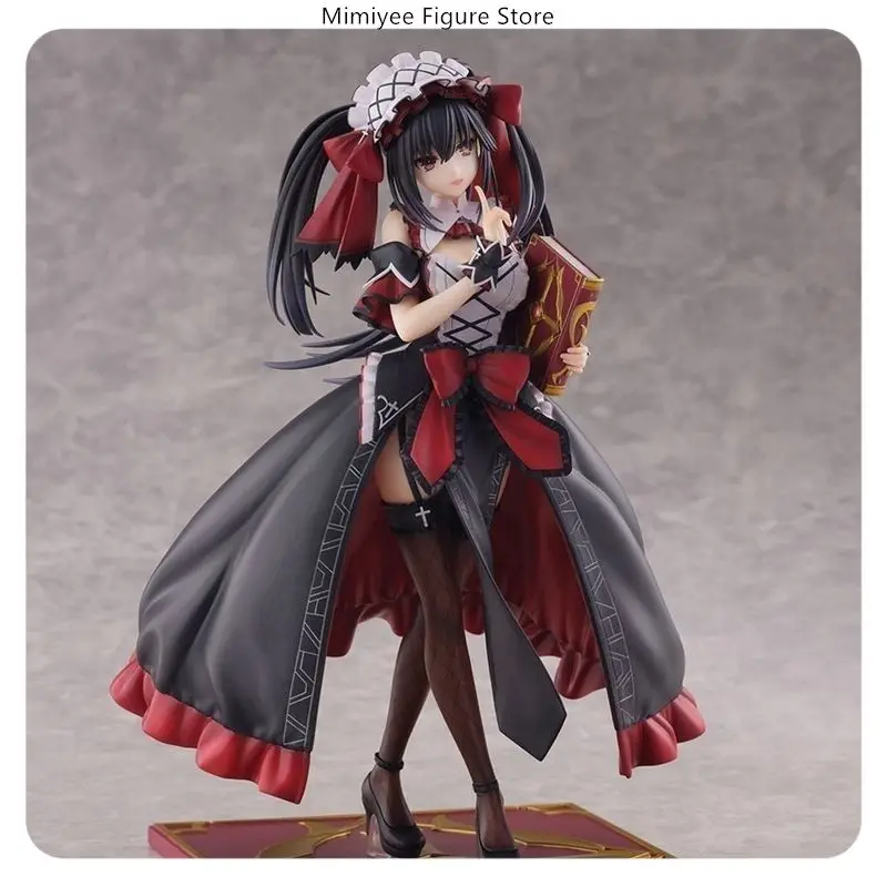애니메이션 피규어 - 데이트 어 라이브 토키사키 쿠루미 니벨콜 에디션 26cm 모델 스태츄 컬렉션 데스크탑 장식품 선물