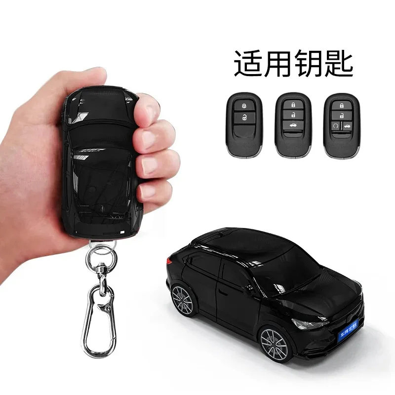 For Honda XRV 2023 Car Model for Honda 2022 2023 2024 Accord Civic HR-V CR-V Pilot Sport SI EX EX-L Key Case Cover Fob Keychian