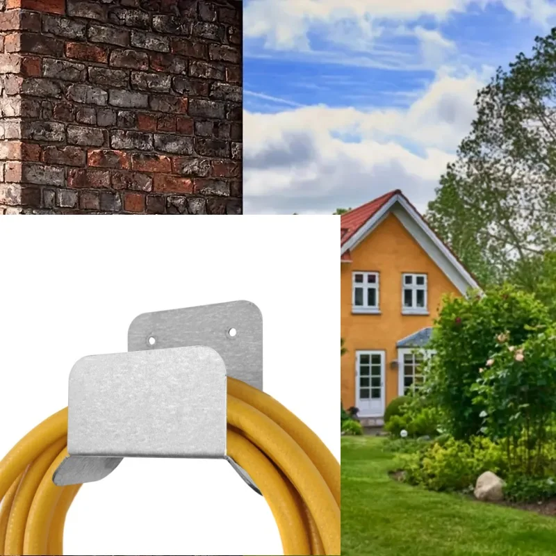 

1PC For Cables Hose Storage Heavy Duty Metal Wall Mounted Hook Bracket Camper Caravan Van Racking Ply Lining Parts Accessories