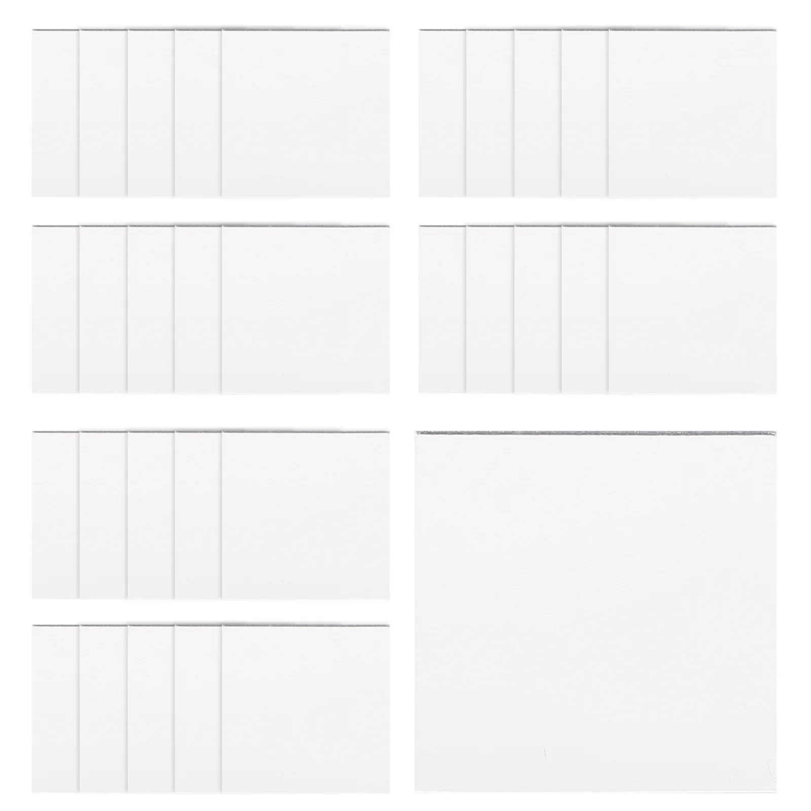 

30Pcs DIY Acrylic Mirror Decals Flexible Wall Stickers Silver Mirror Sheets for Living Room Bedroom Wall Decor Decorative Art